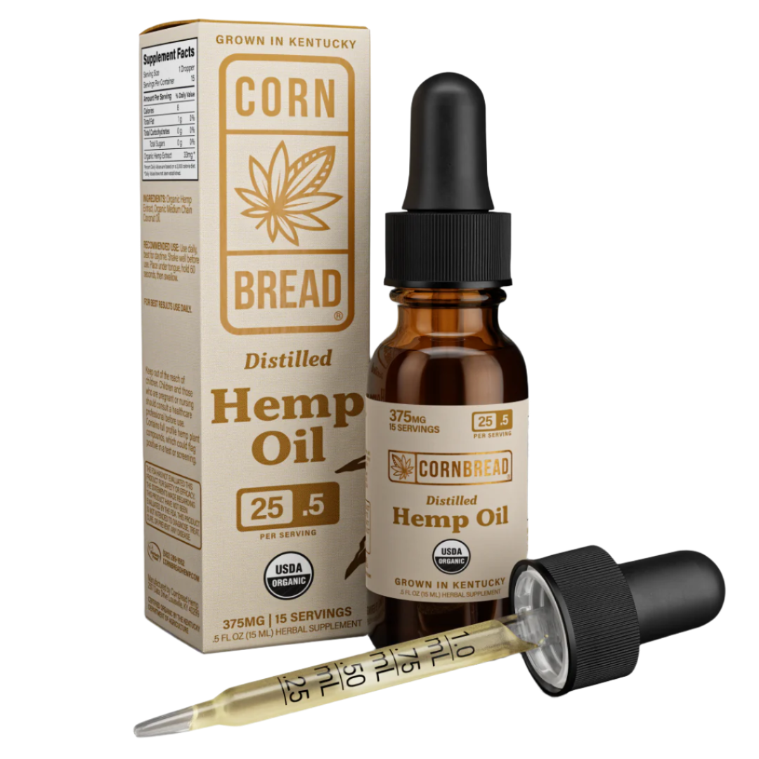 0.5oz distilled hemp oil