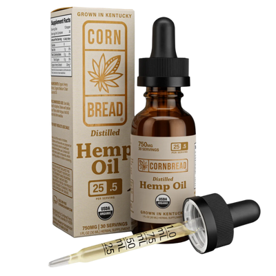 0.5oz distilled hemp oil