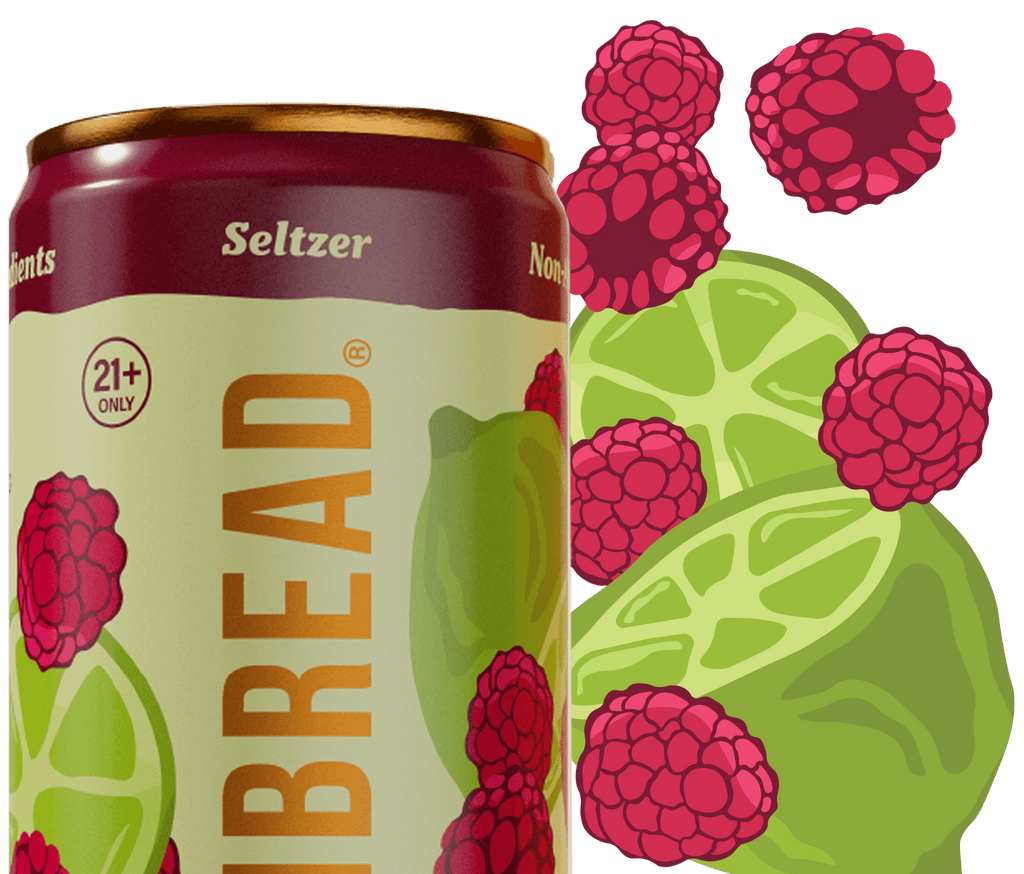 Raspberry Fields Forever in an Infused Seltzer