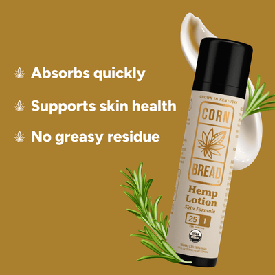 Hemp Lotion for Skin Cornbread Hemp