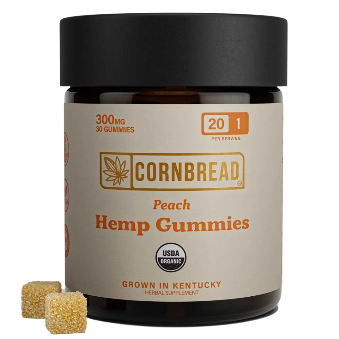 Peach Hemp Gummies 300mg