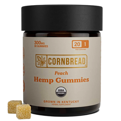 Peach Hemp Gummies 300mg